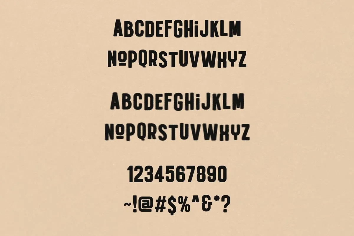 Night Lounge - Tall Sans Typeface