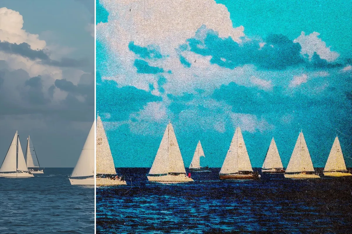 Retro Boho Print Photo Effect