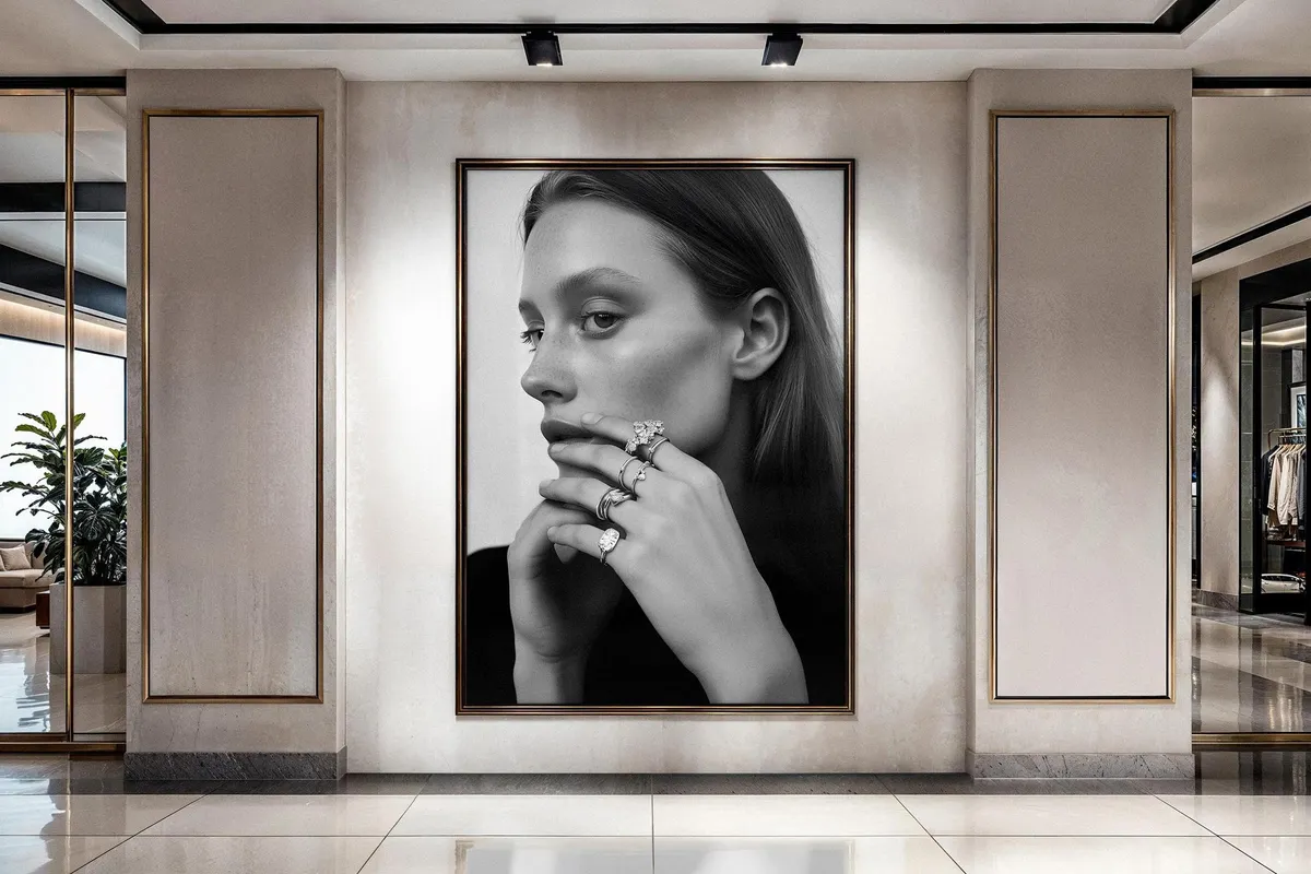 Retail Boutique Poster Mockup