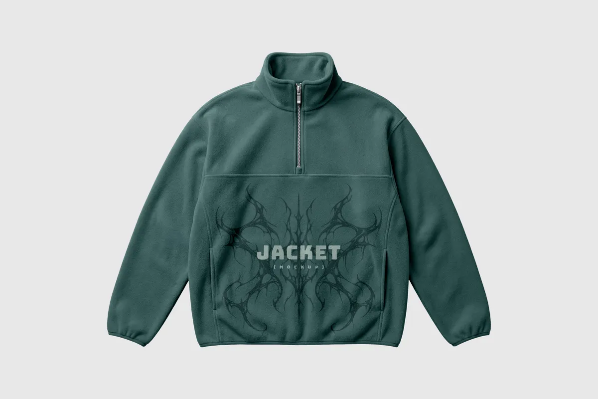 Fleece Jacket Mockup