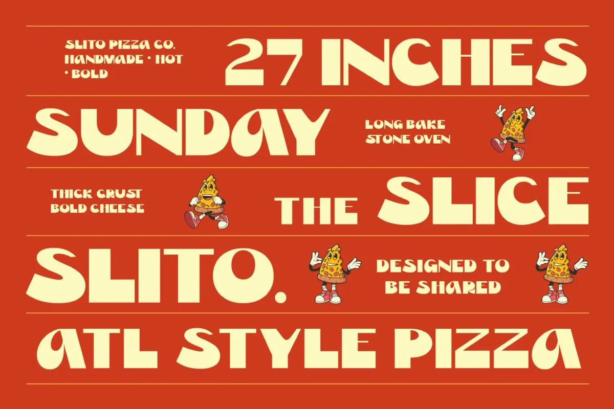 Slito - Playful Display Sans Font