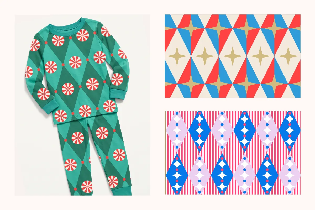 Neo Circus Seamless Pattern