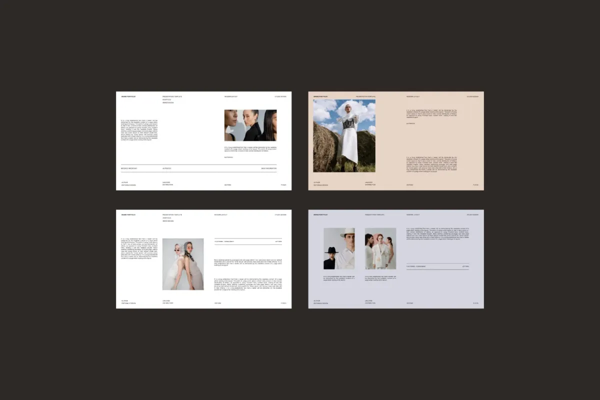 Keynote Fashion Presentation Template – Shaviya