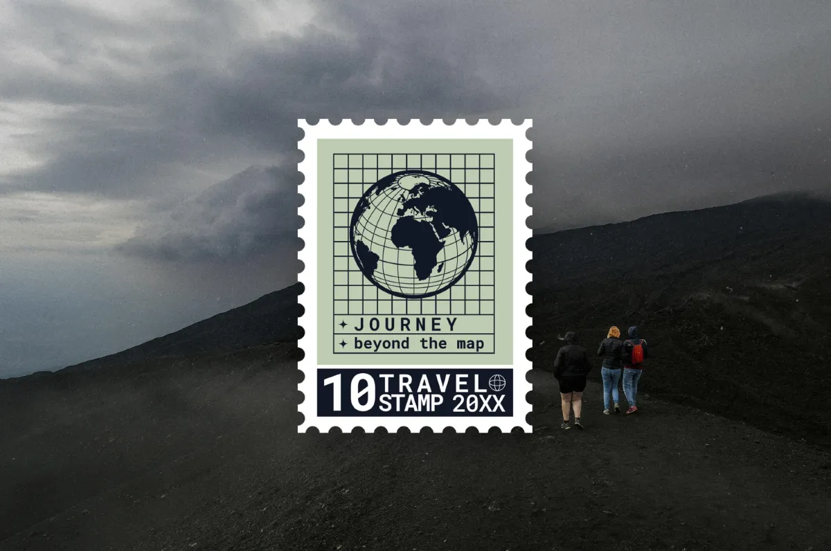Travel Stamp Illustrations Pack