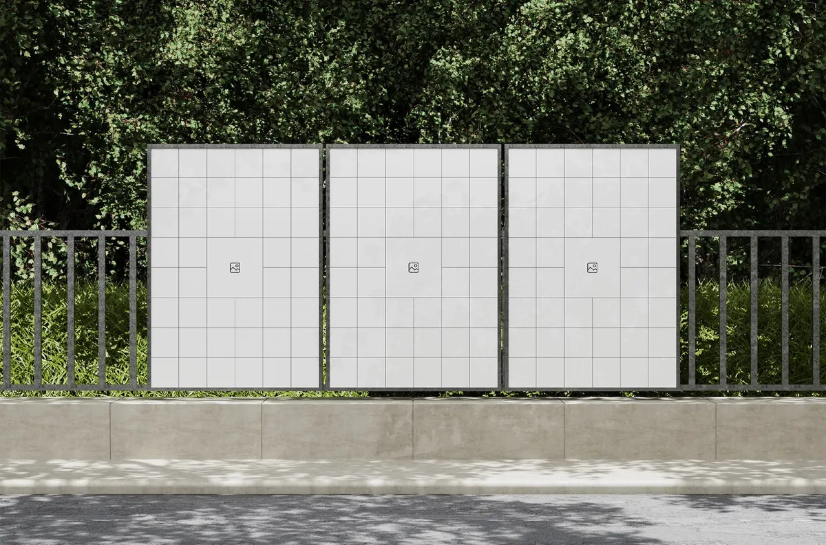 Outdoor Poster Mockup