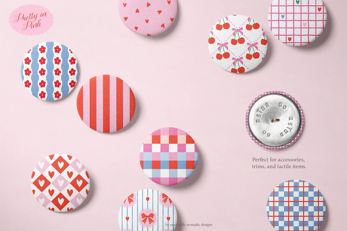 Pretty In Pink - Seamless Pattern Collection