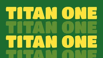 Titan One 90s Film Font