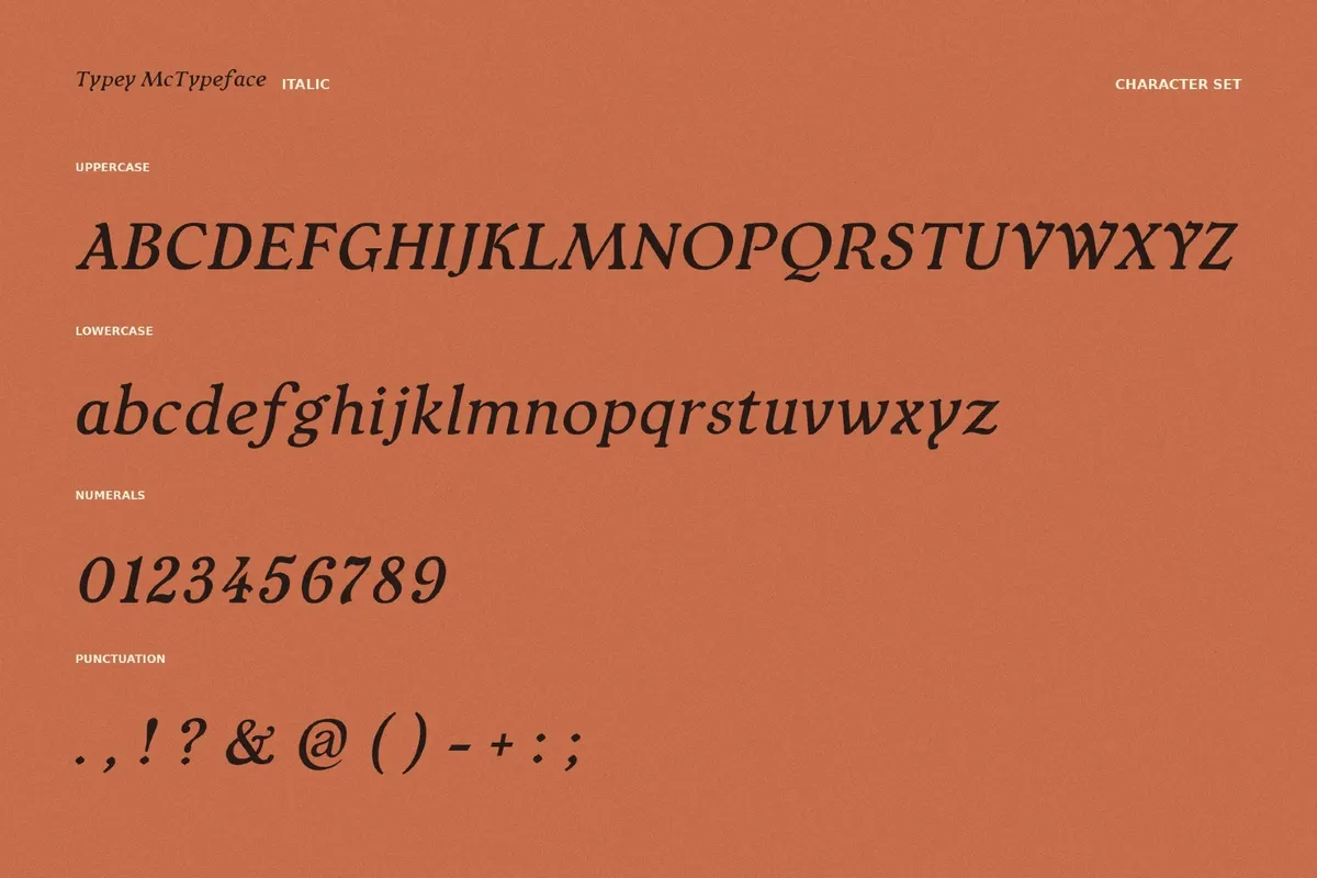 Typey McTypeface - Free Fantasy Font
