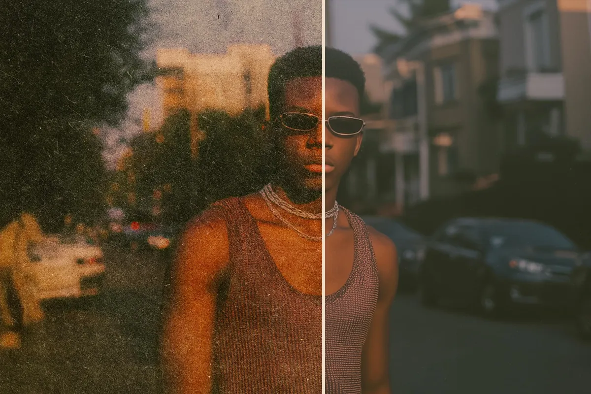 Vintage Printed Vibe Effect