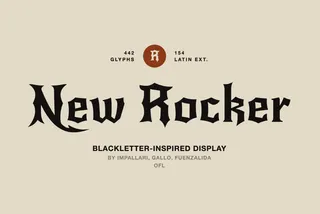 New Rocker - Free Gothic Font