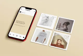 Instagram Post Mockup Vol.4