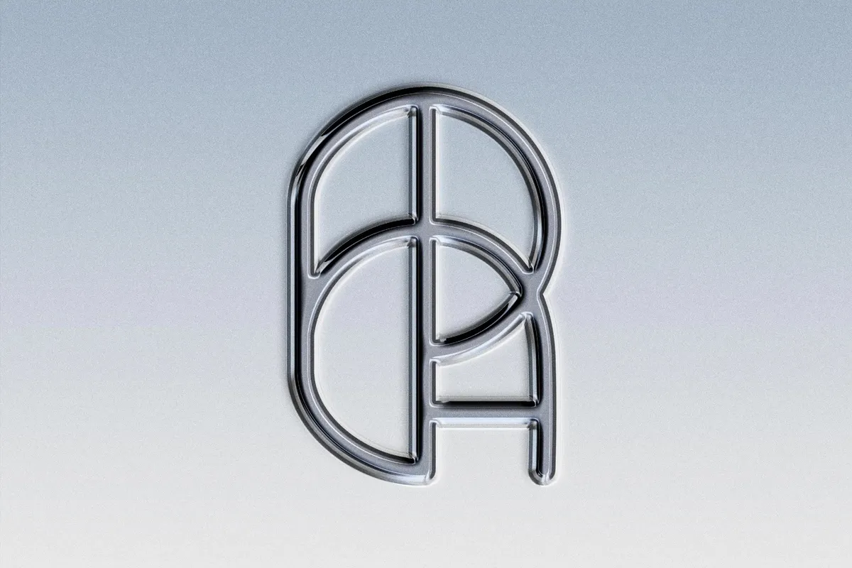 Chrome Text & Logo Effect