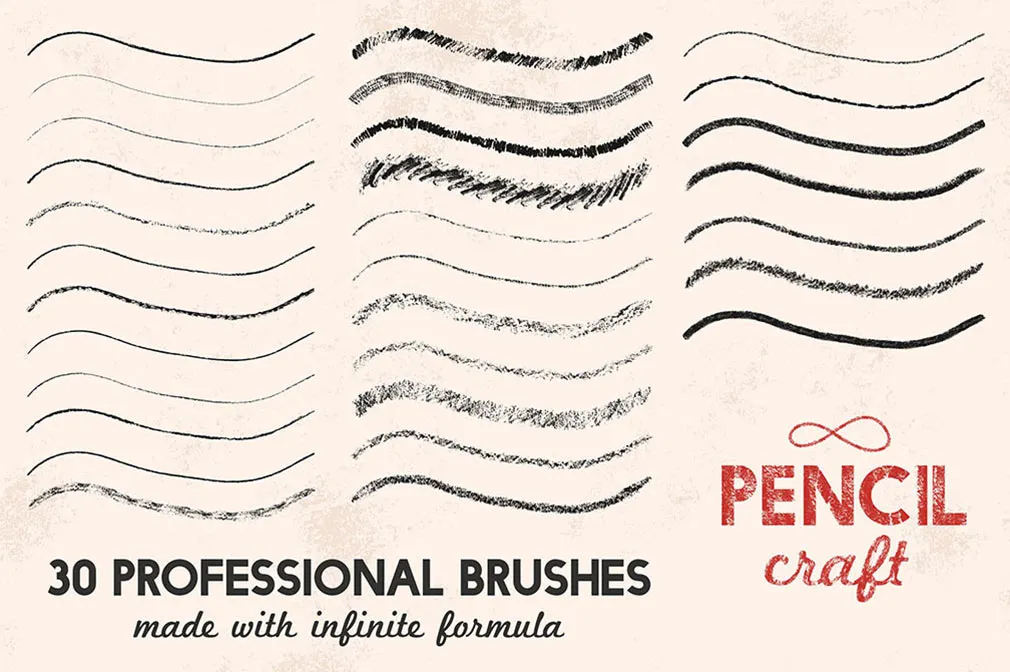 Pencilcraft Illustrator Brushes