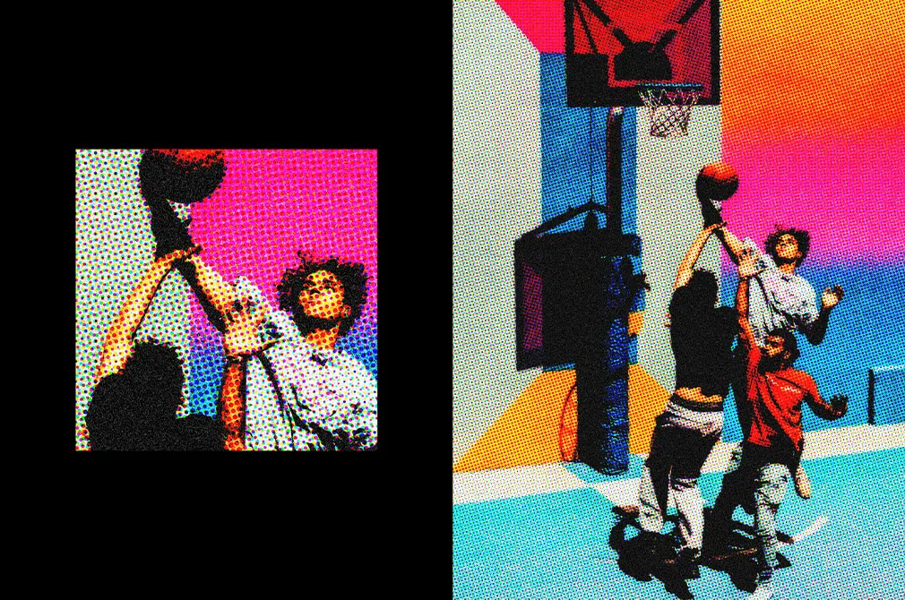 Comic Halftone Photo Effect