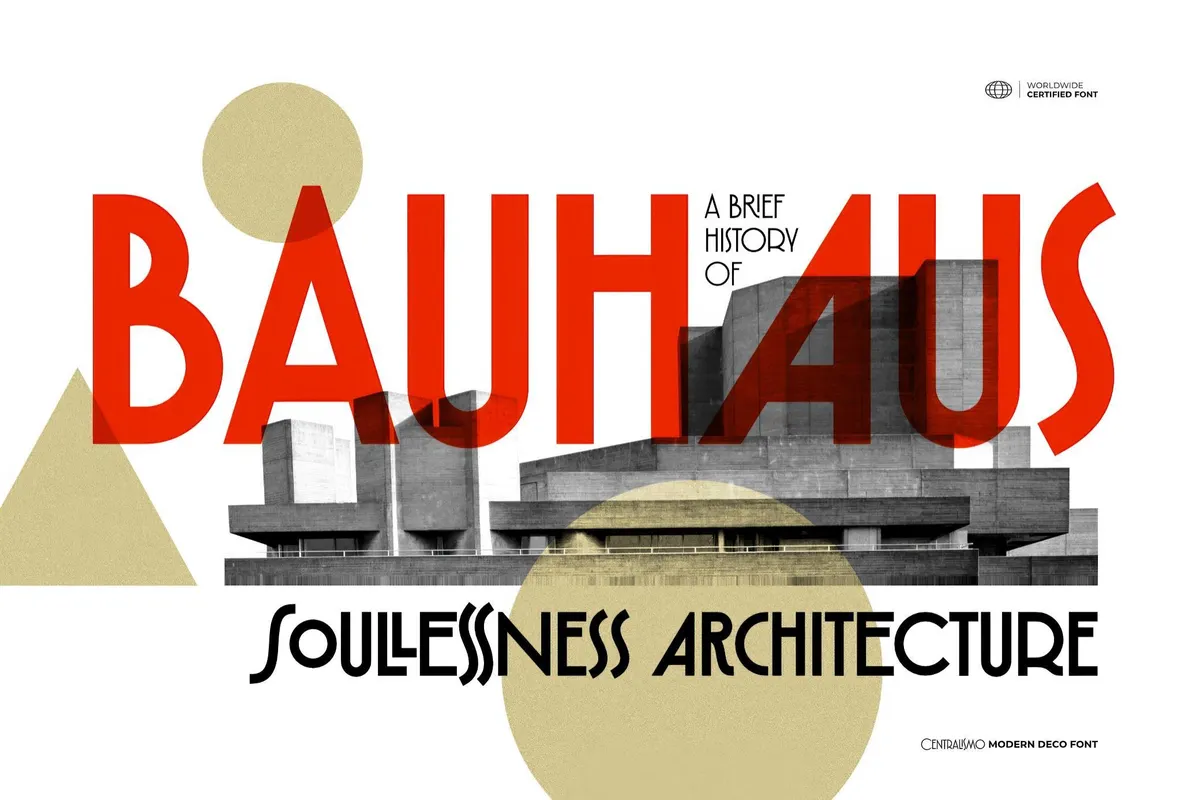 Centralismo: Avant Garde Font