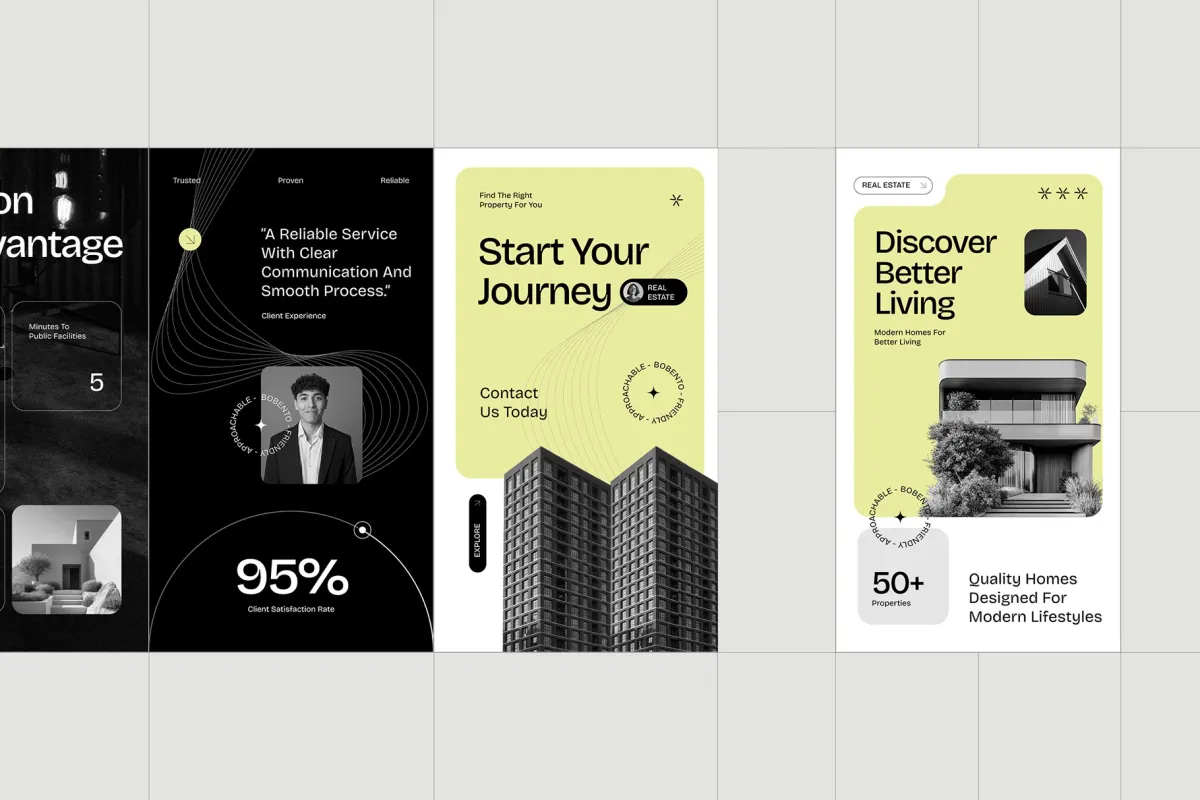 Real Estate Instagram Pack - Adobe Template