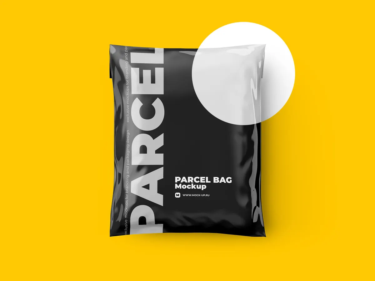 Shipping Bag Mockup