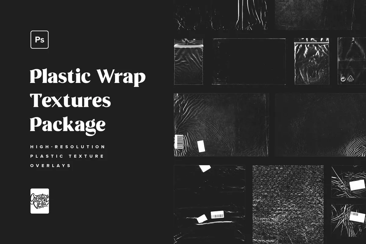 Plastic Texture Overlays