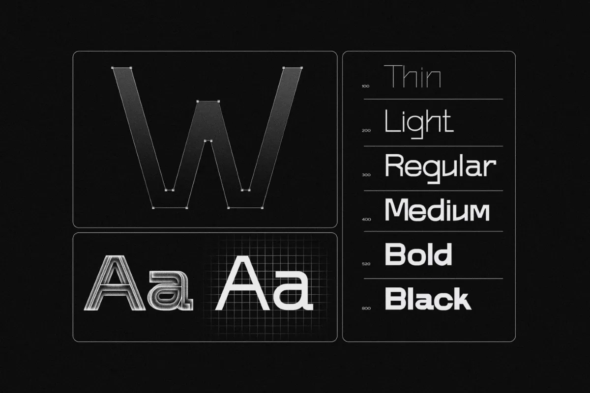 Sonko - Modern Geometric Font