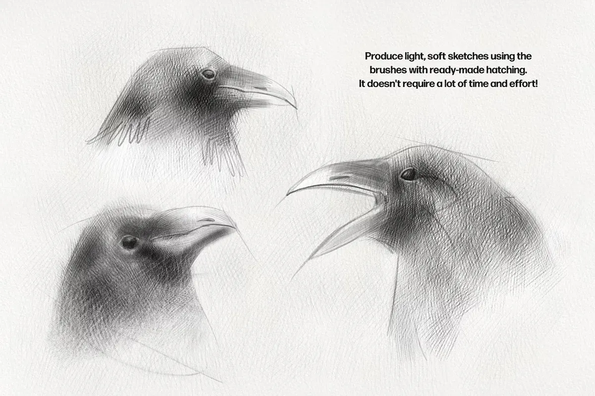 Multi-App Basic Pencil Brushes