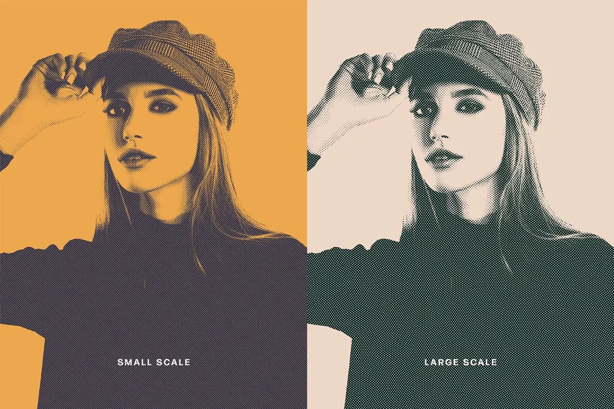 Halftone Effects Collection