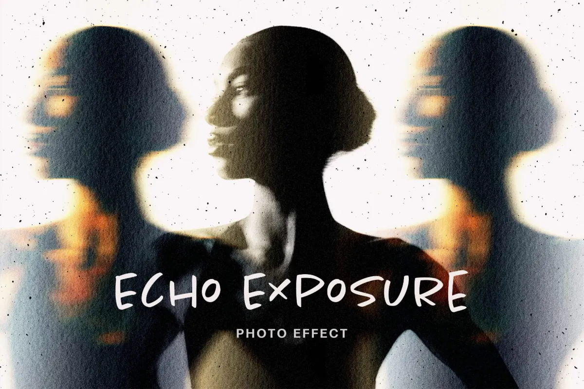 Echo Exposure Photo Effect