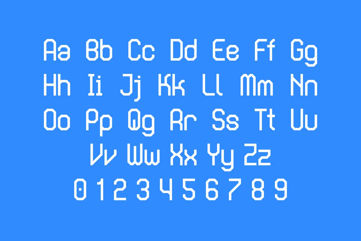 Eightgon TECH Font