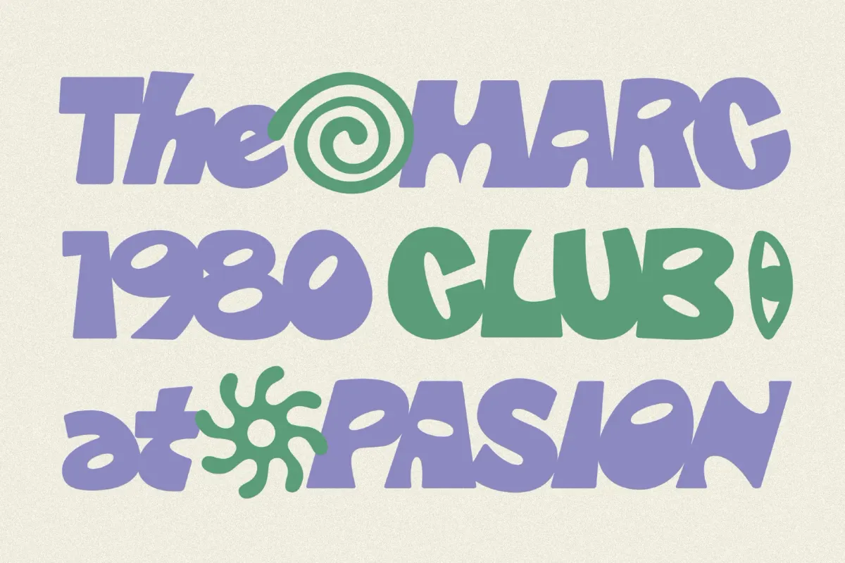 Maltique - Organic Psychedelic Display Font