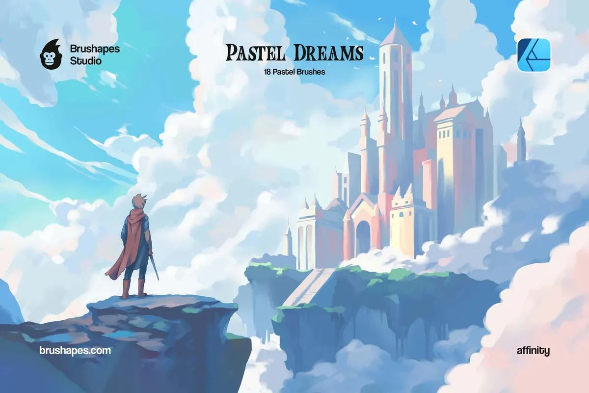 Pastel Dreams Affinity Brushes