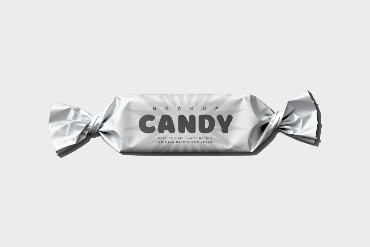 Wrapped Candy Mockup