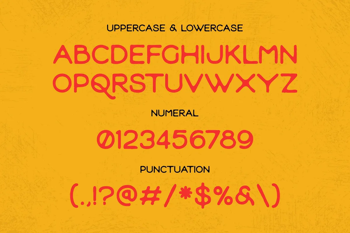 Teenage Workhood Typeface
