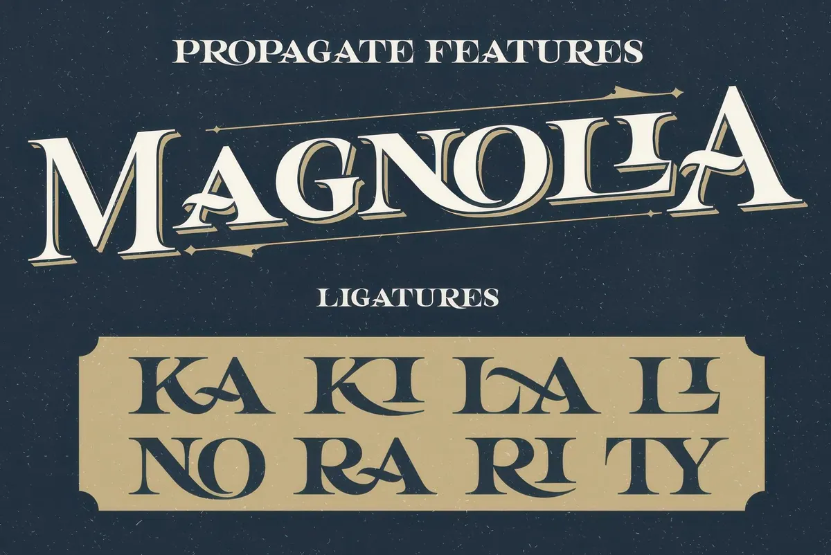 Propagate — Vintage Serif