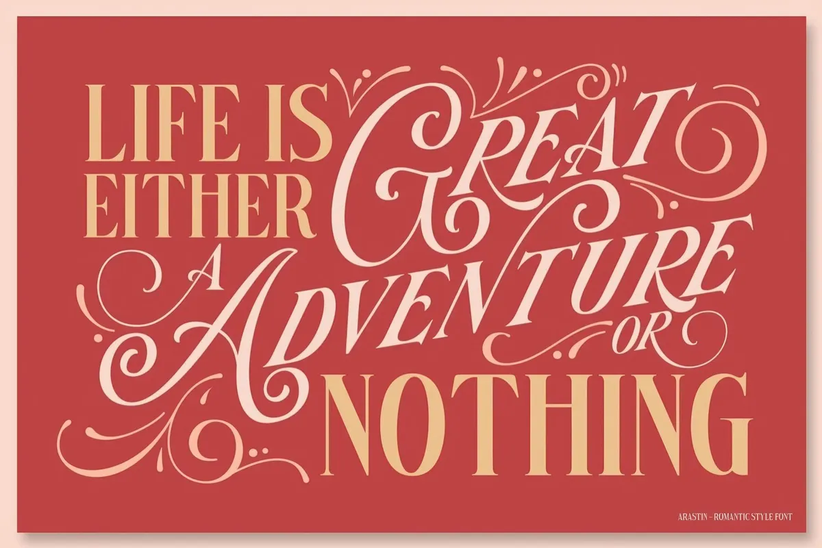 Arastin Font & Extras