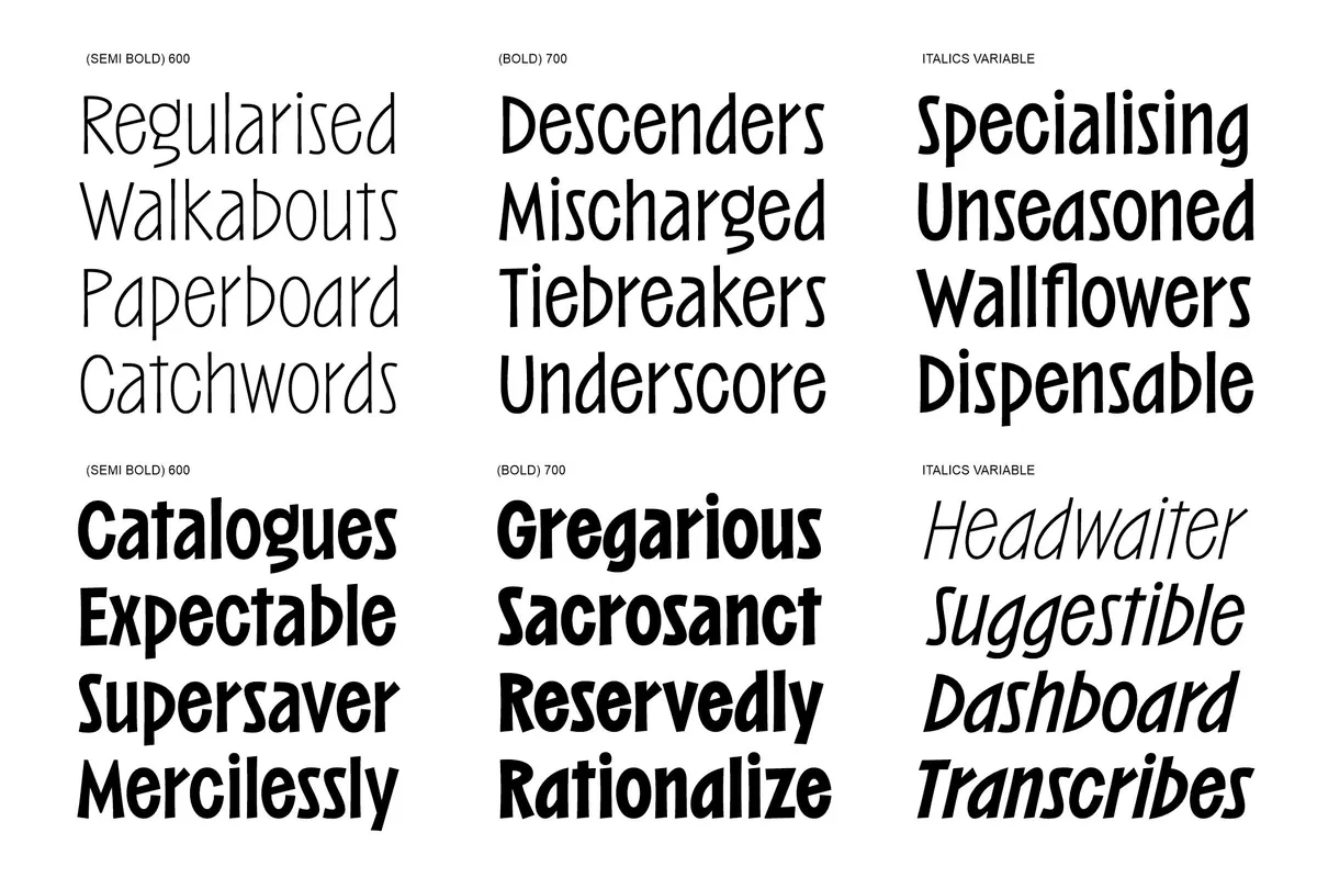 Barkins - Playful Sans Serif Font Family