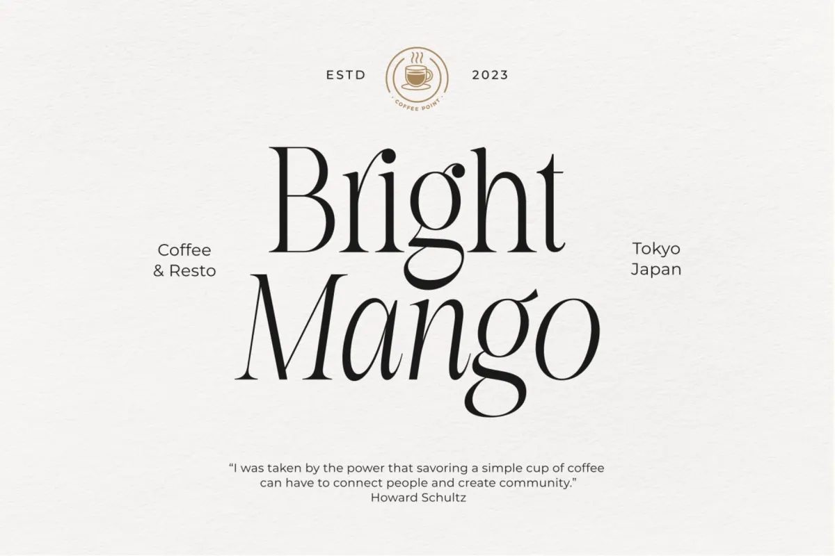 La Fleur Grande – Elegant Serif Font