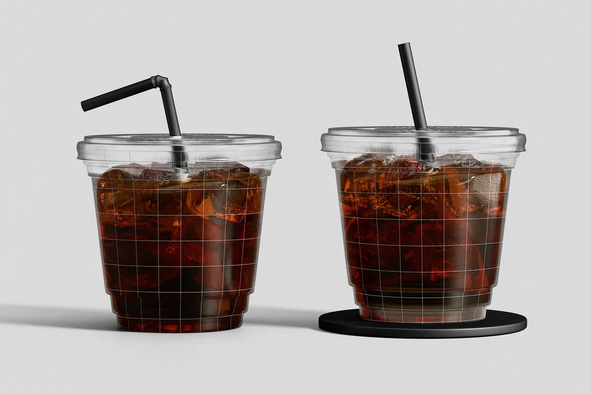 Plastic Coffee Cup Mockups