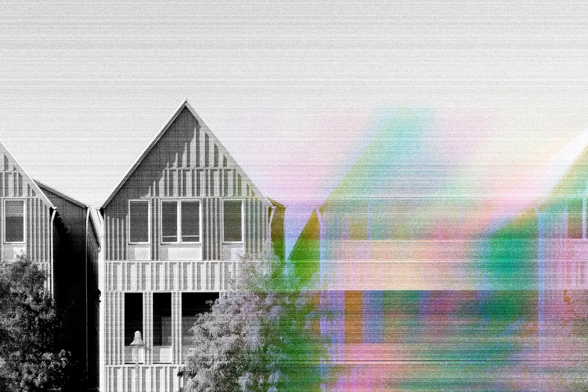 Colored Blur Poster Photo Effect