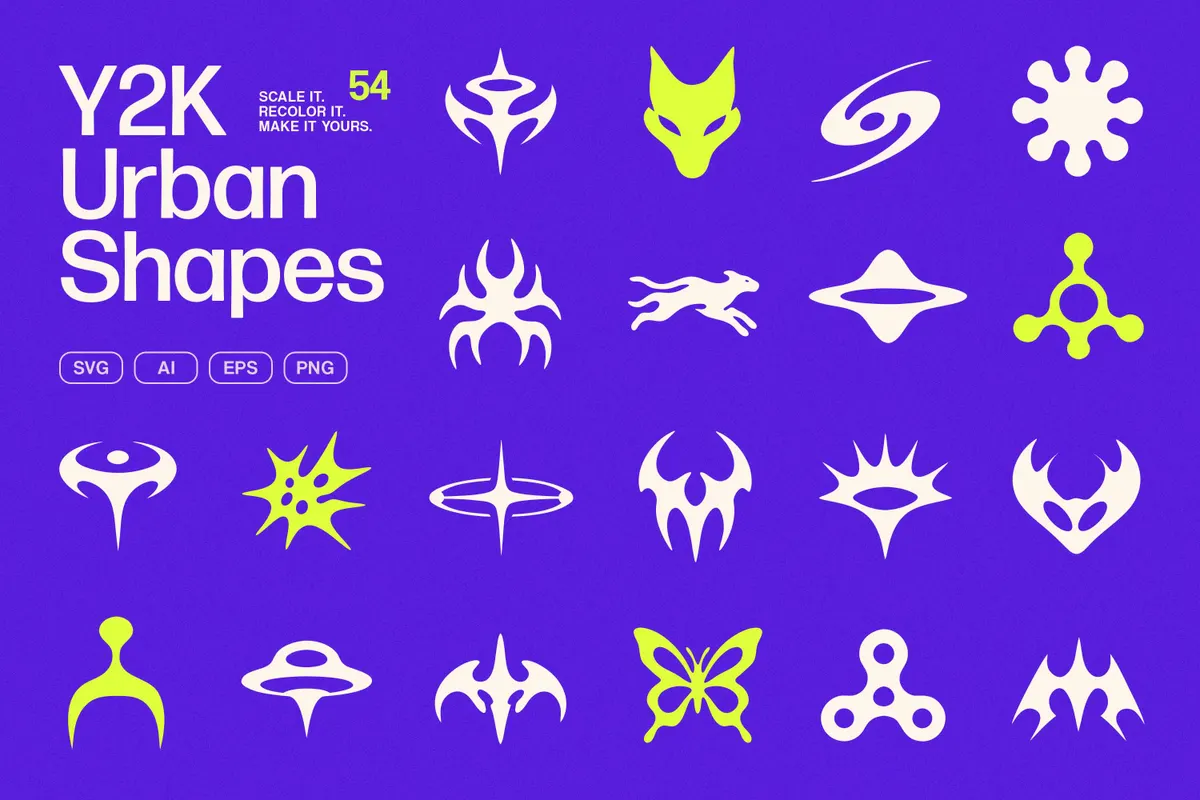 Urban Y2K Shapes