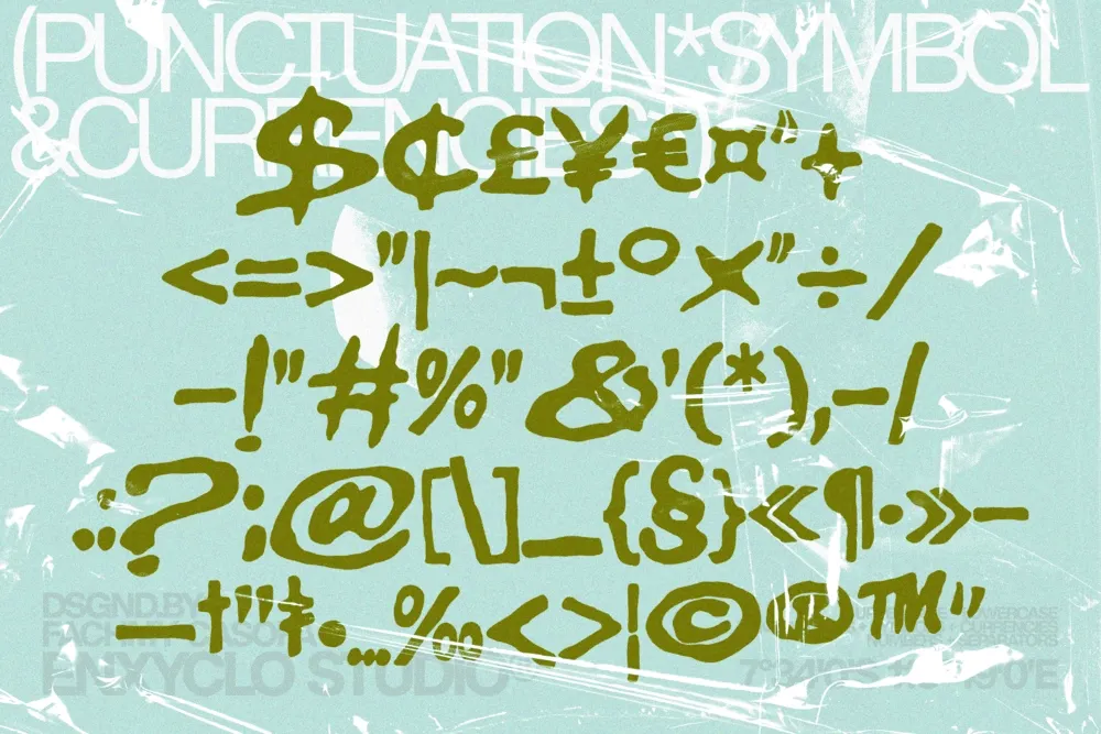 Meganors - Urban Brush Display Font