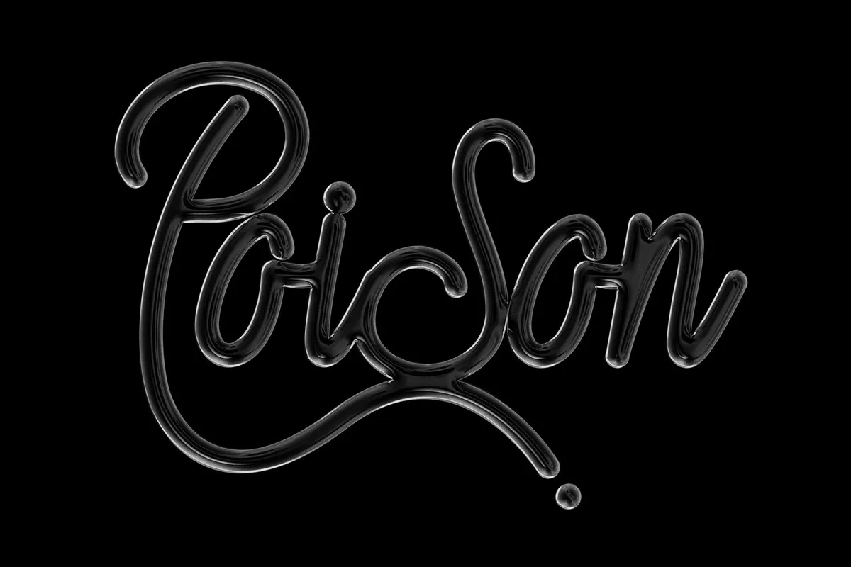 Clear Glass Text & Logo Effect