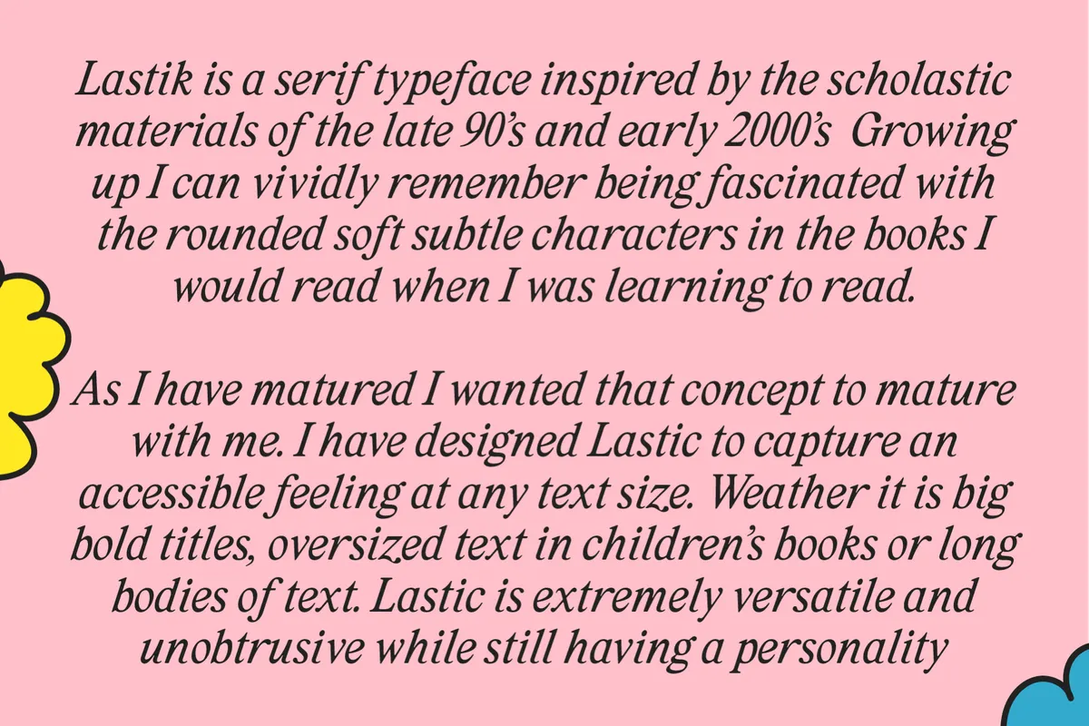 Lastik - Retro Serif Font Family