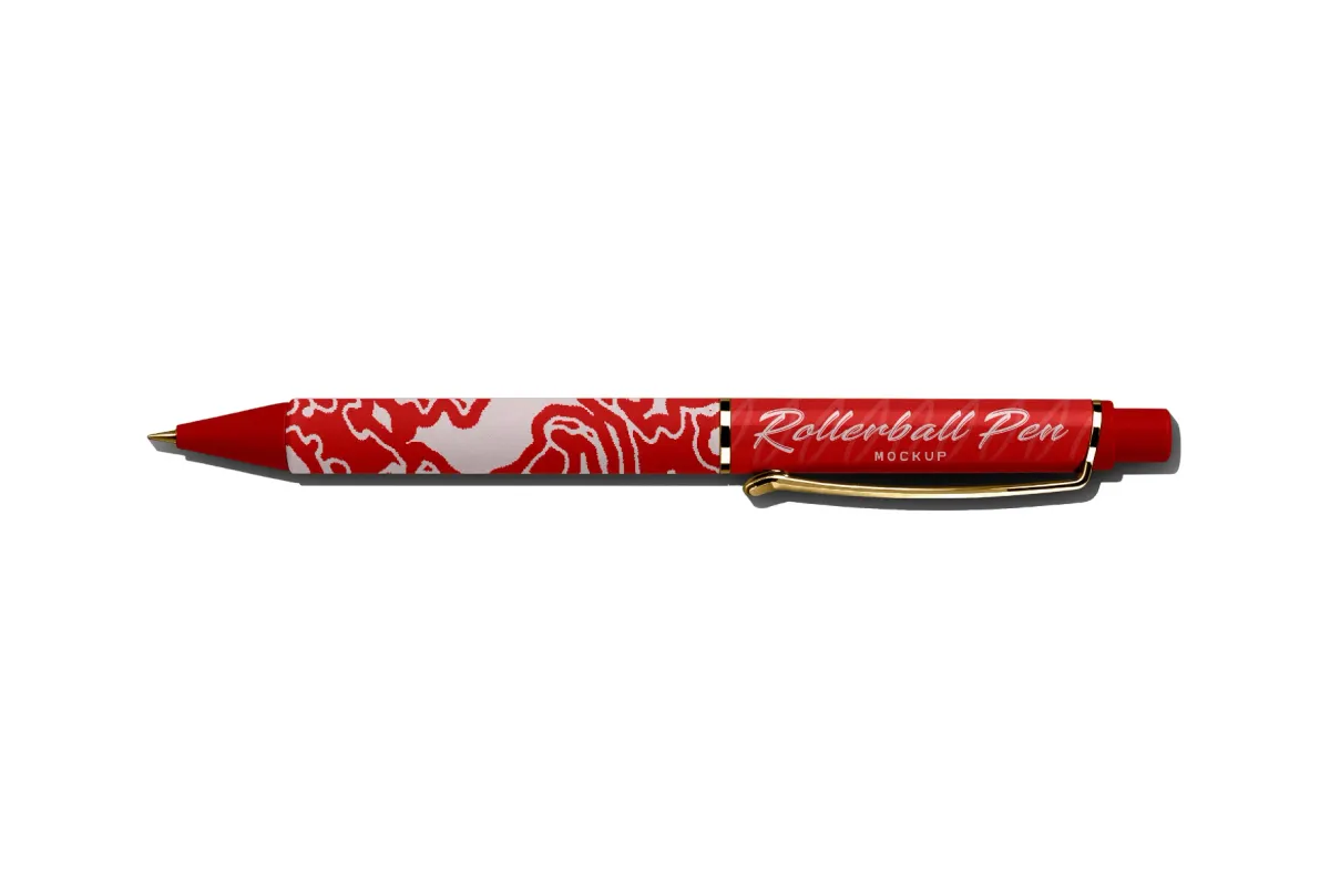 Rollerball Pen Mockup