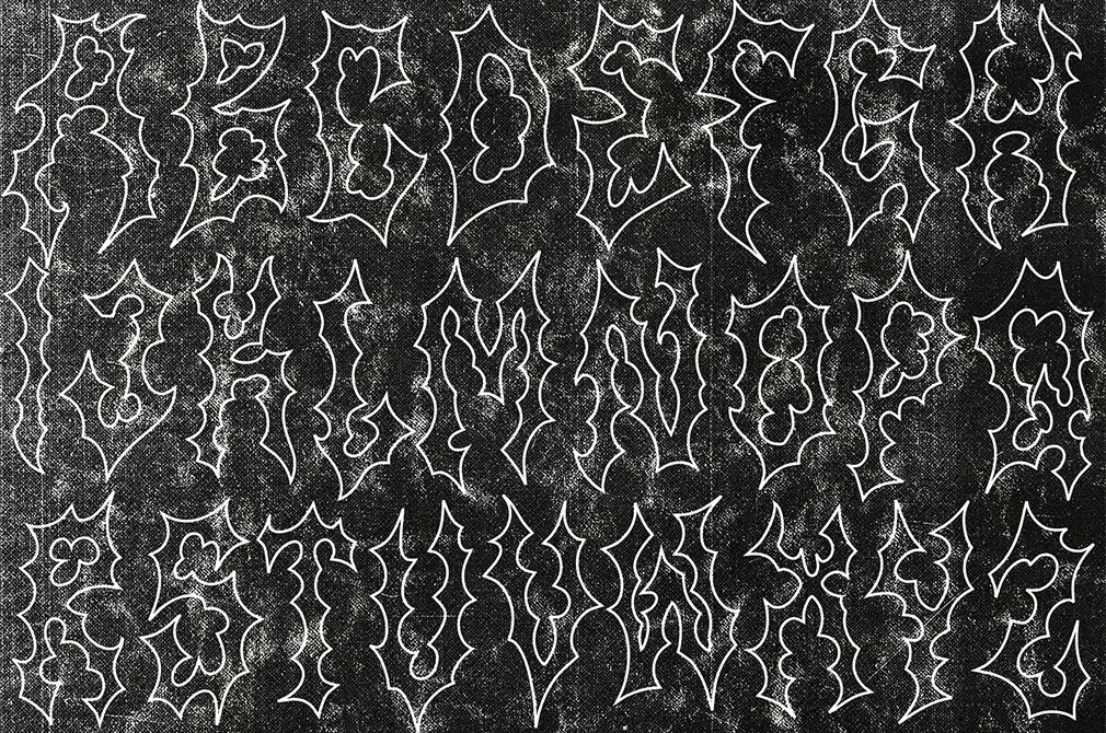 ANGER RAVEN – Death Metal Font