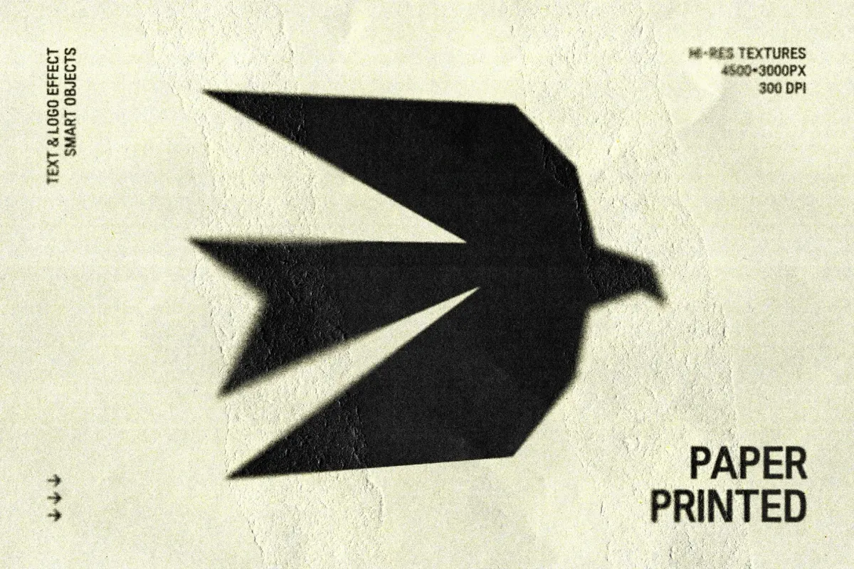 Paper Print Effect