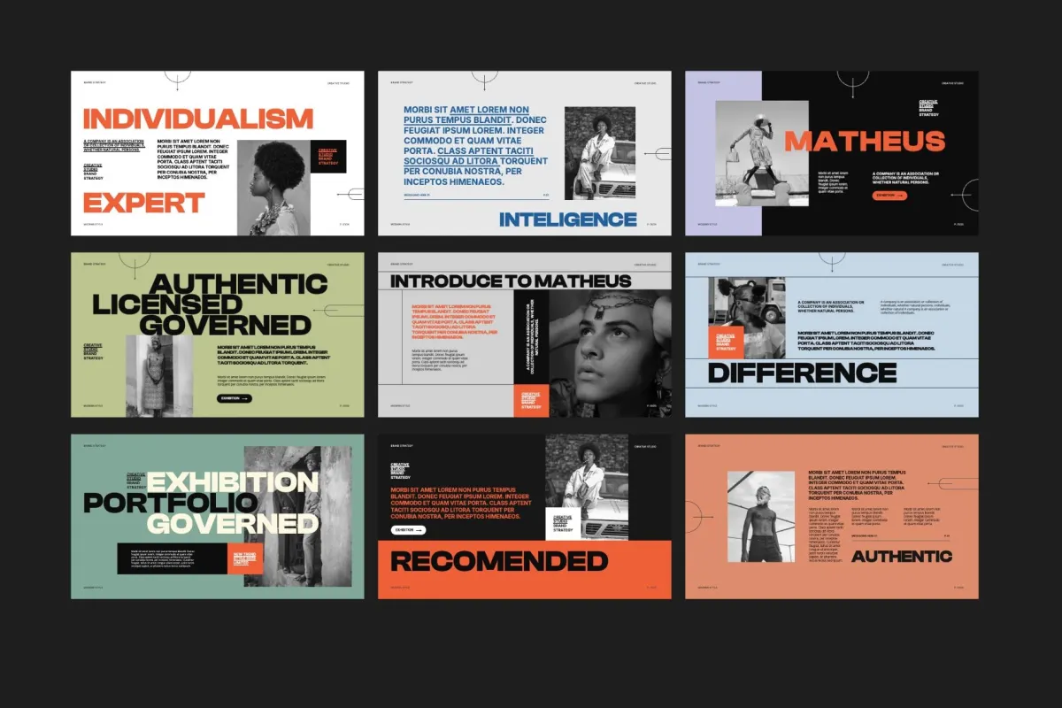 Matheus - Brand Strategy PowerPoint Template