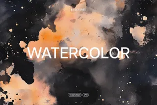 Dark Watercolor Textures