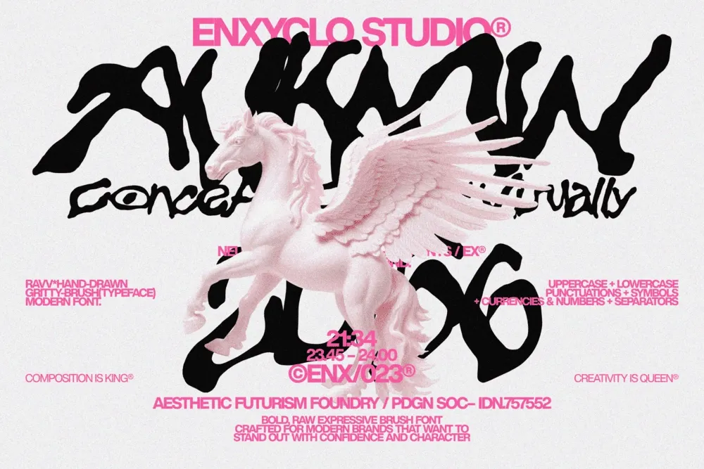 Suqik - Raw Graffiti Display Font
