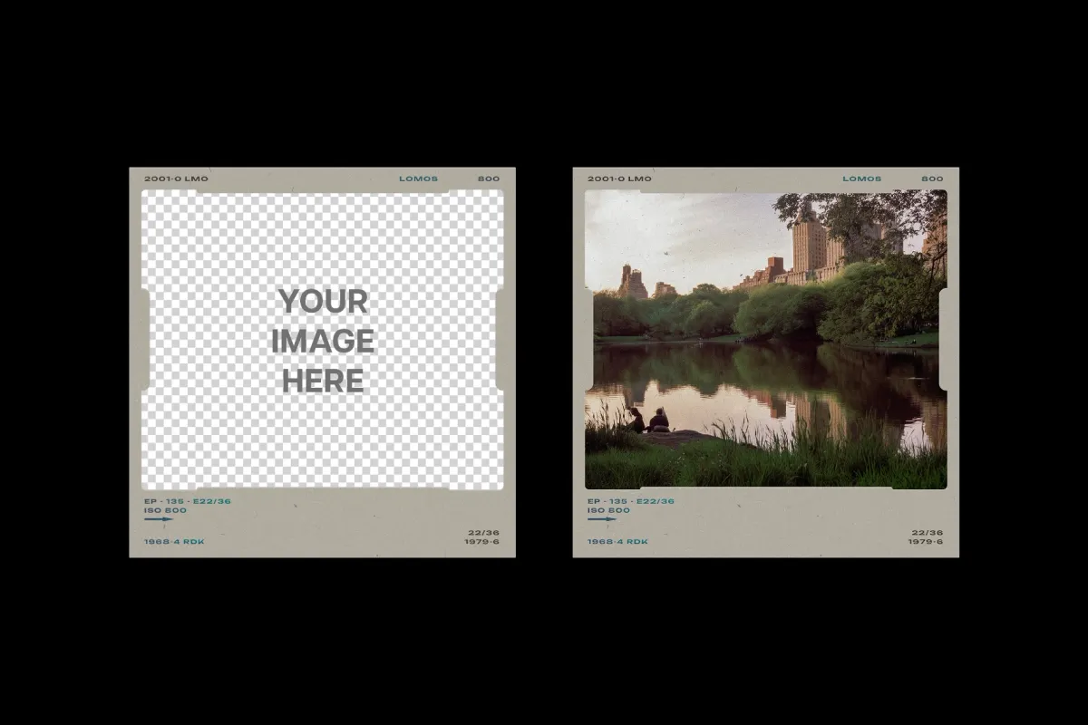 20 Film Frames Overlays