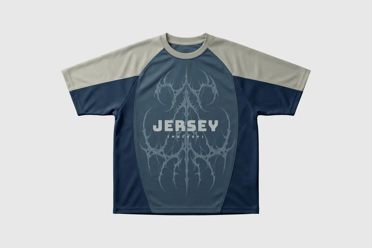 Jersey T-Shirt Mockup