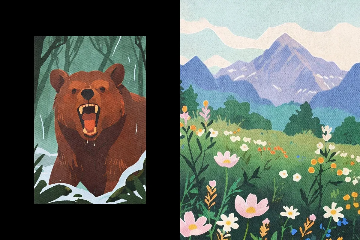 Watercolor Painting Effect